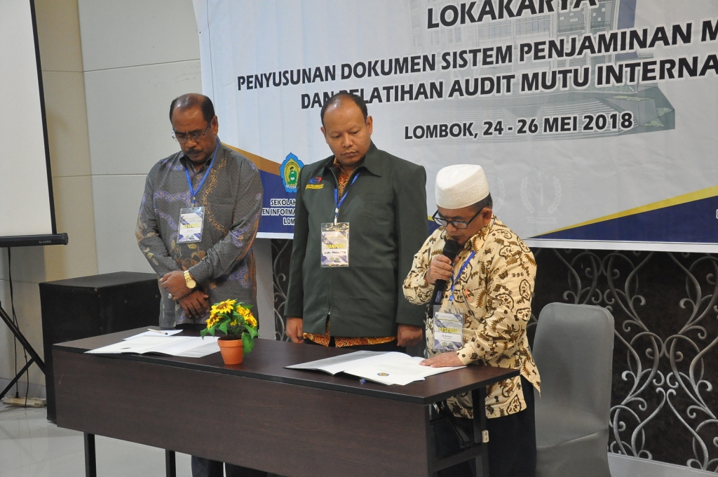 You are currently viewing Lanjutan Lokakarya SPMI dan AMI di Lombok Indonesia bagian Tengah