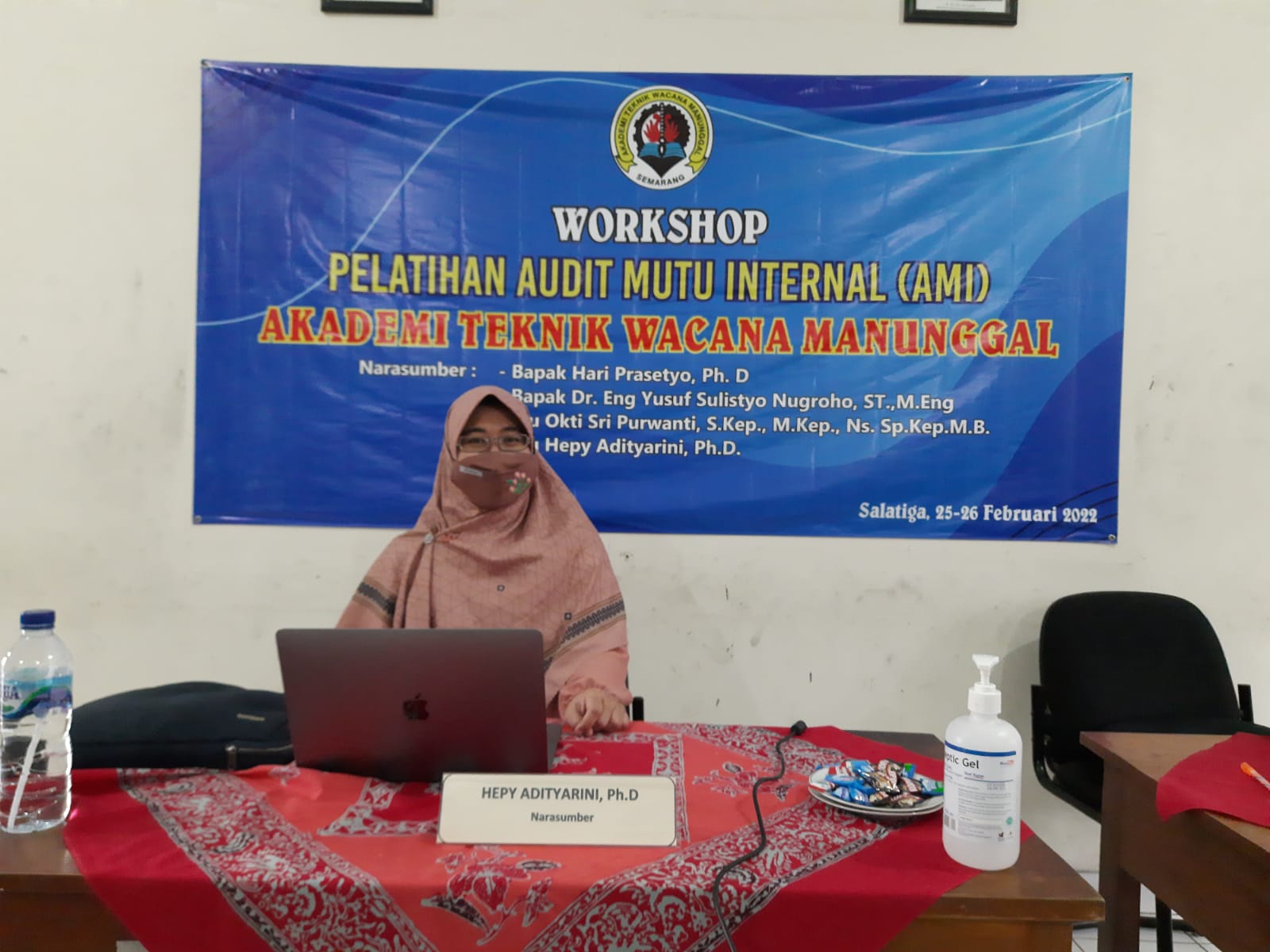 Read more about the article LJM UMS Dipercaya Sebagai Narasumber dalam Pelatihan AMI di ATWM Semarang